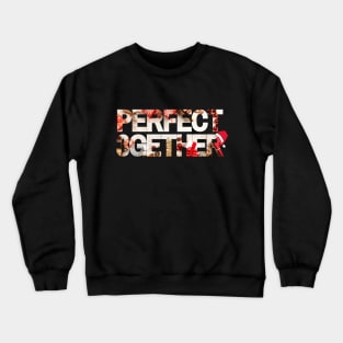 Perfect 3gether Holiday Design | Throuple | Polyamory Crewneck Sweatshirt